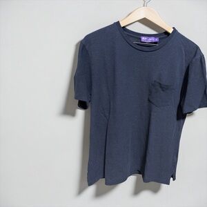Ralph Lauren Purple Label Navy Blue Short-Sleeve Pocket Tee